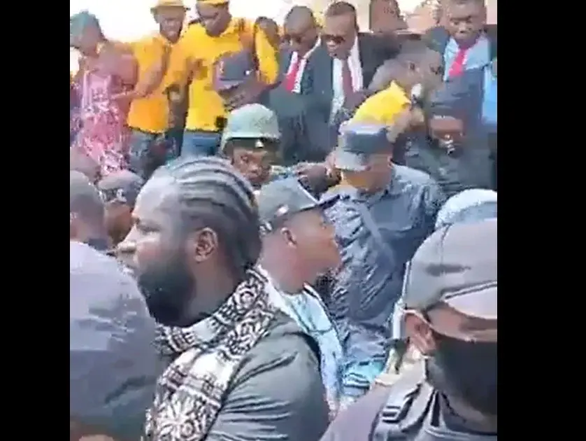Adeleke, others unhurt as stage collapses at Osun political rally