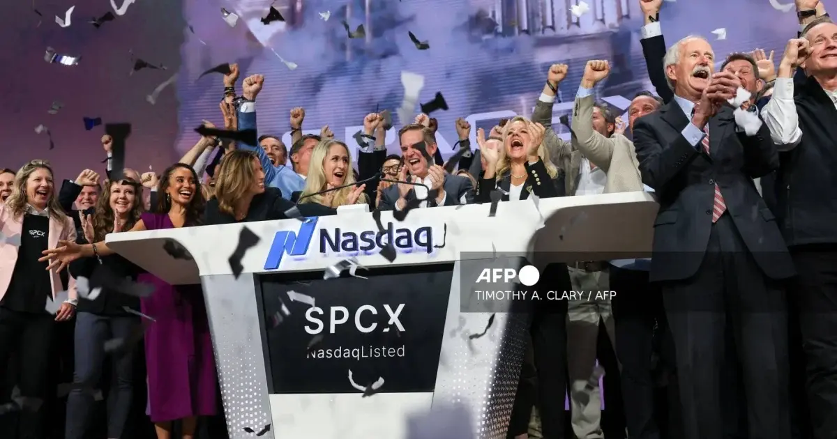 Musk’s SpaceX IPO raises record $75bn, makes Wall Street debut
