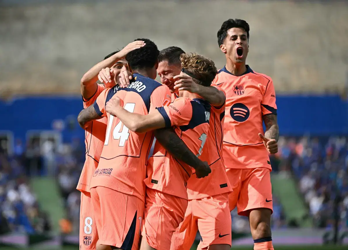 Barca on brink of La Liga triumph with Getafe win