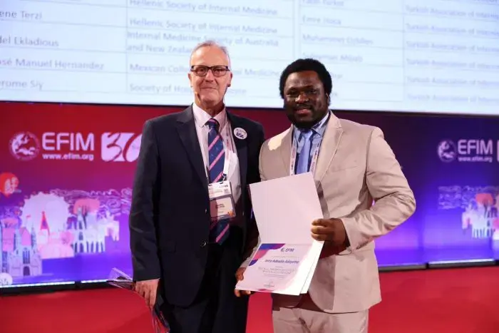 Nigerian doctor Adeyemo bags prestigious European fellowship in internal medicine