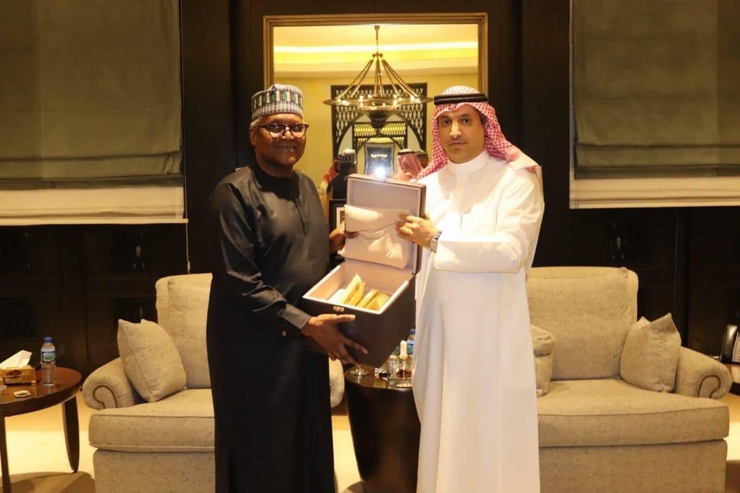 Dangote, Saudi Envoy Hold Talks On Energy, Infrastructure Investment Expansion