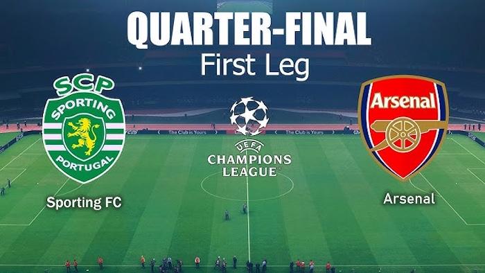 Arsenal Seek Redemption Against Sporting Lisbon In Champions League Quarter-Final