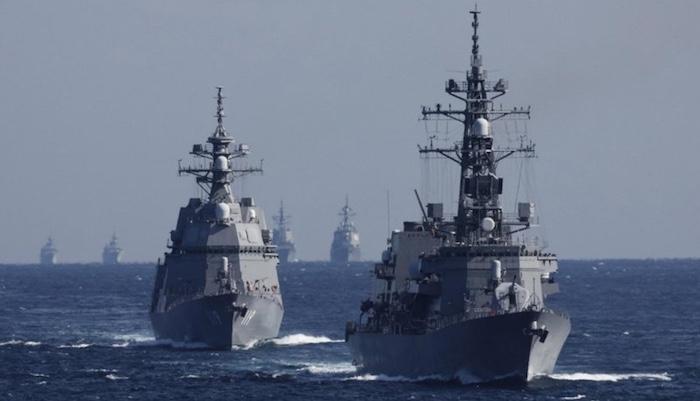 Chinese Navy Sails Through Okinawa Waterway As Japan Tensions Escalate