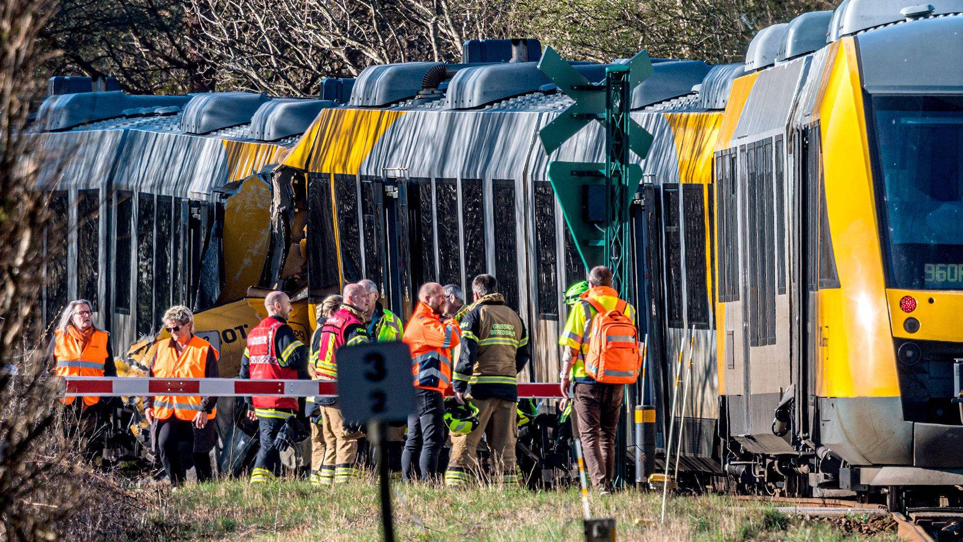Head-On Train Collision In Denmark Leaves Five Critically Injured