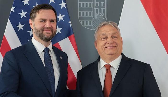 JD Vance Backs Orbán Re-Election Bid In Budapest, Attacks EU Interference