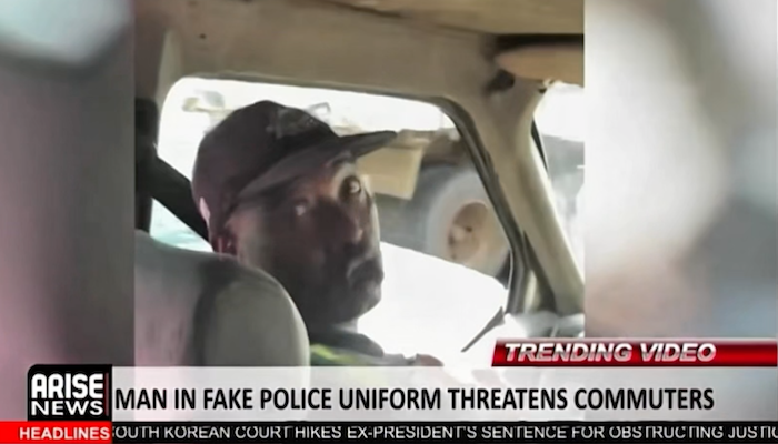 Police Review Viral Video Of Man In Police Attire Threatening Bus Passengers In Lagos