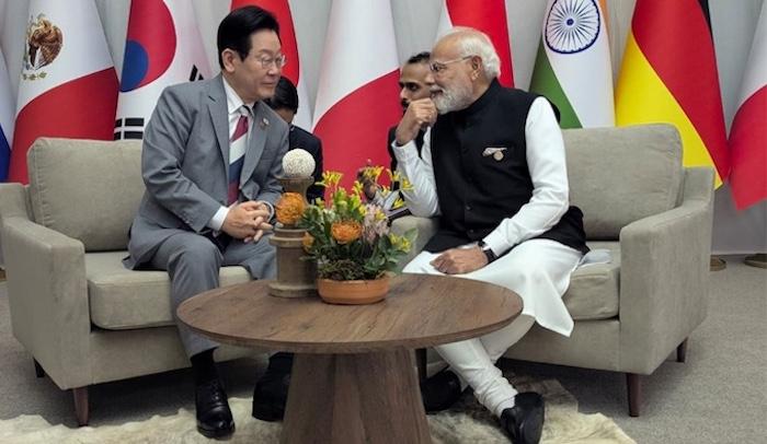 South Korea’s Lee Meets Modi To Boost Trade, Target $50 Billion Bilateral Growth By 2030