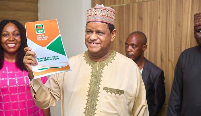 Hayatu-Deen Submits ADC Form As Atiku Prepares Nomination Submission