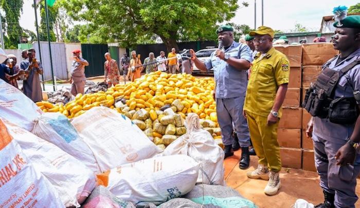 Ogun Customs Seizes N6.77bn Cannabis, Rice, Others In 41 Days