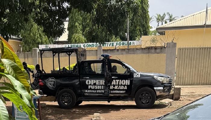 Police Maintain Tight Security At ACF Headquarters Over Deepening Leadership Crisis