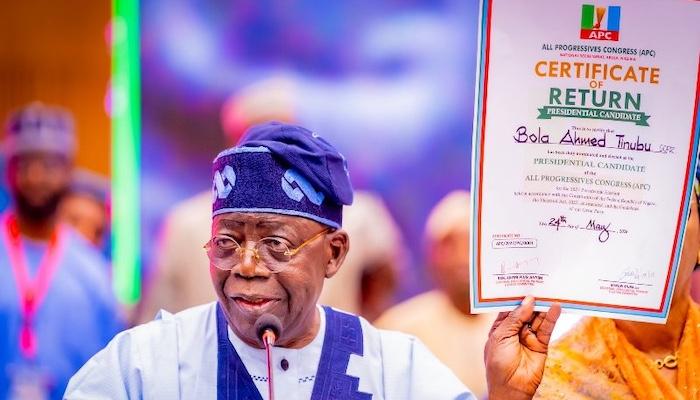 Tinubu Extends Olive Branch To Critics After Landslide APC Primary Victory