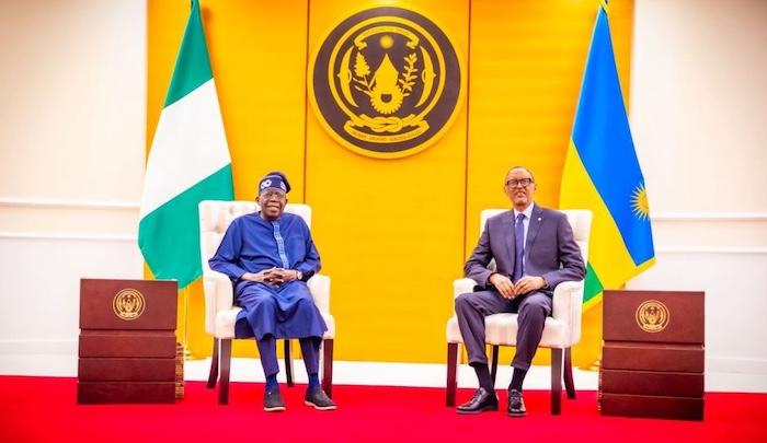 Tinubu, Kagame Move To Deepen Nigeria-Rwanda Ties At Africa CEO Forum