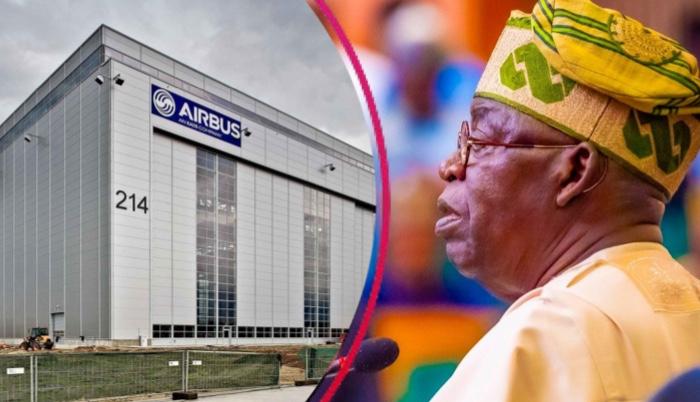 Tinubu Welcomes Airbus Plan To Establish Aircraft Maintenance, Hangar Facilities In Nigeria