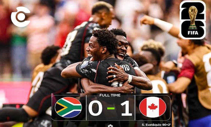 Canada Defeat South Africa 1-0 To Reach World Cup Round Of 16