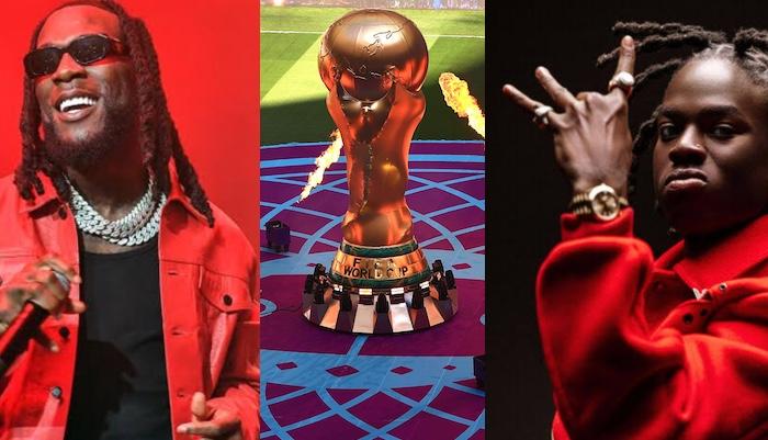 Burna Boy, Rema Join Global Stars For FIFA’s First-Ever Triple World Cup Opening