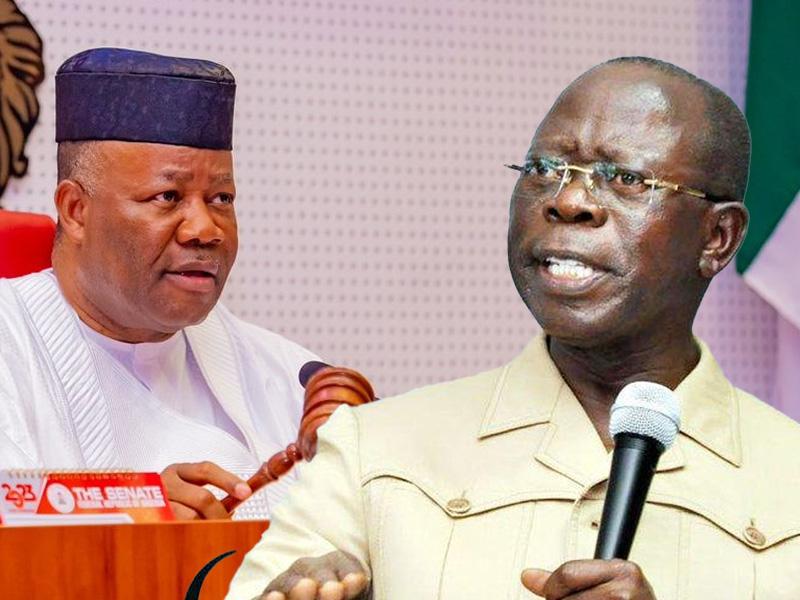 Oshiomhole Accuses Akpabio Of Shielding NNPC Over Personal Interest In National Oil Firm