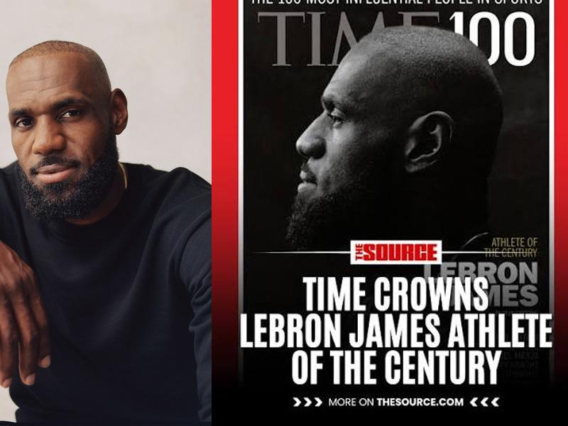 LeBron James Named TIME100 Athlete of The Century