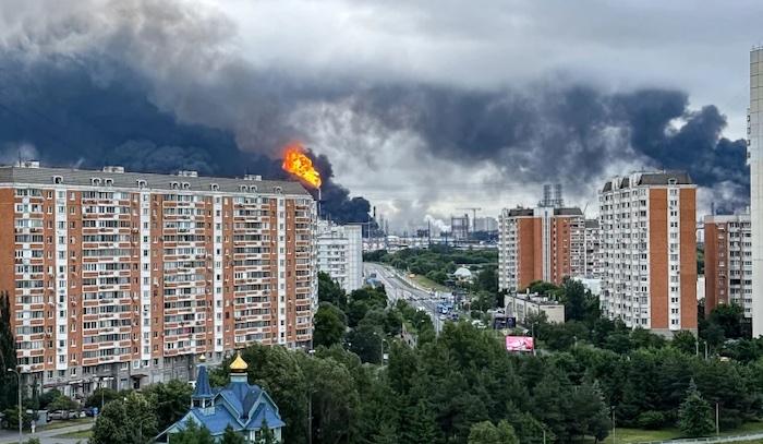 Moscow Hit By Largest Ukrainian Attack Since Start Of Russia’s Full-Scale War