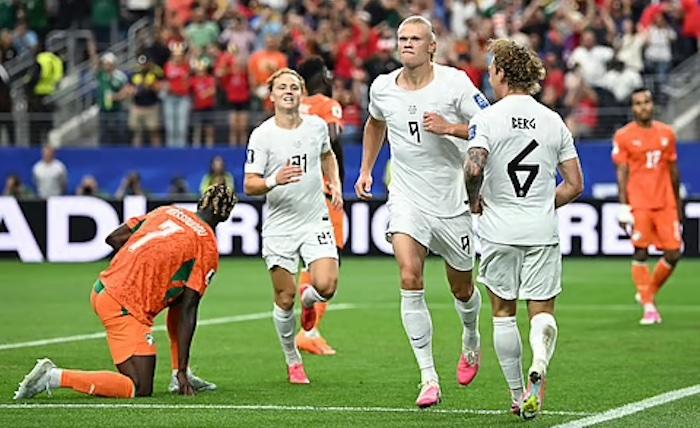 Norway Beat Ivory Coast 2-1, Advance To World Cup Round Of 16