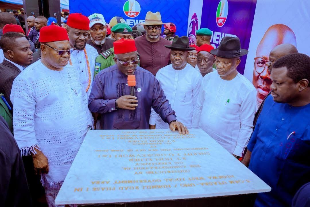Oborevwori Inaugurates 18km Of Roads In Ndokwa West, Orders More Projects
