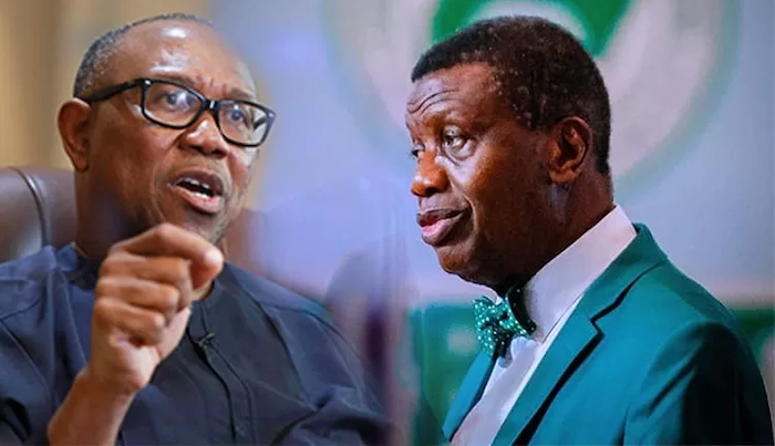 Peter Obi: Young Nigerians Cannot Leave Nation-Building To Adeboye At 84
