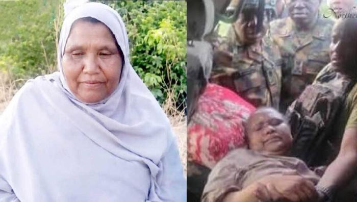 Troops Rescue Late General Rabe’s Wife Hajiya Amina Abubakar Rabe