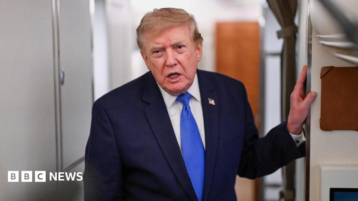 Trump suggests new talks with Iran to begin on Monday