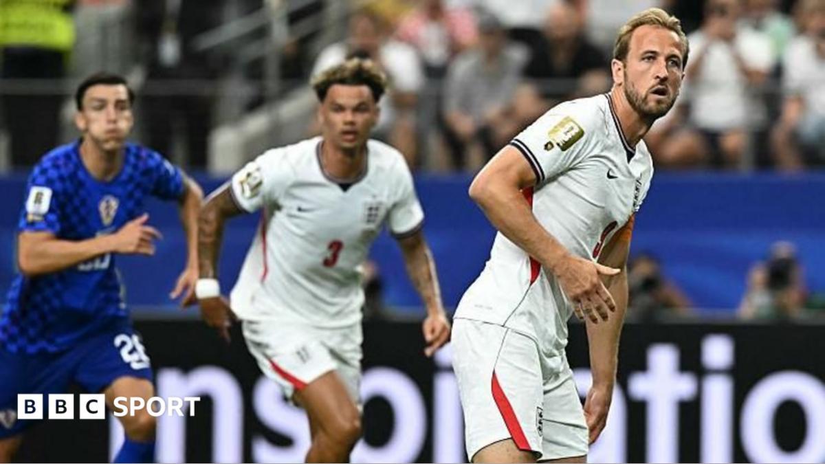 Why was Kane's penalty retaken against Croatia?