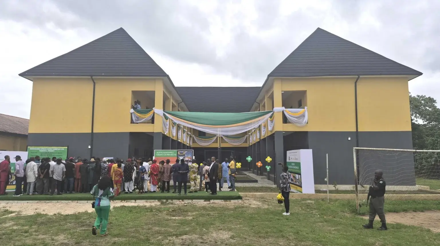 Oil company unveils projects in oil spill-impacted communities