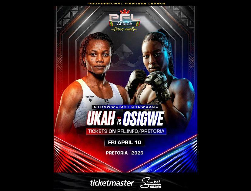 Ukah vs Osigwe headlines historic all-Nigerian showdown in PFL Africa opener
