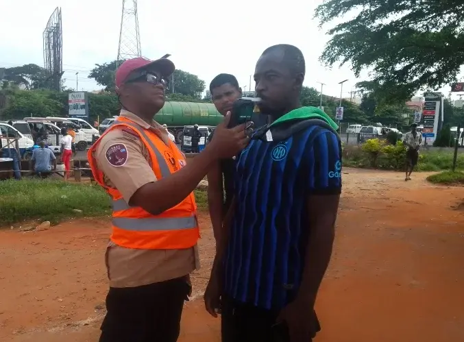 FRSC conducts drunk-driving tests in Anambra