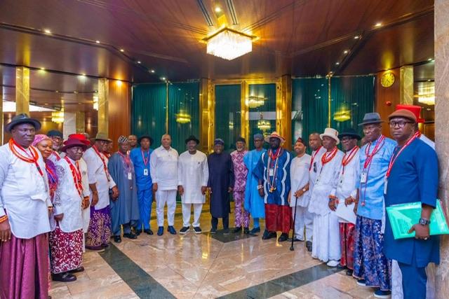 Ijaw and Urhobo Leaders’ Stakeholders’ Meeting with President Tinubu on Warri Federal Constituency
