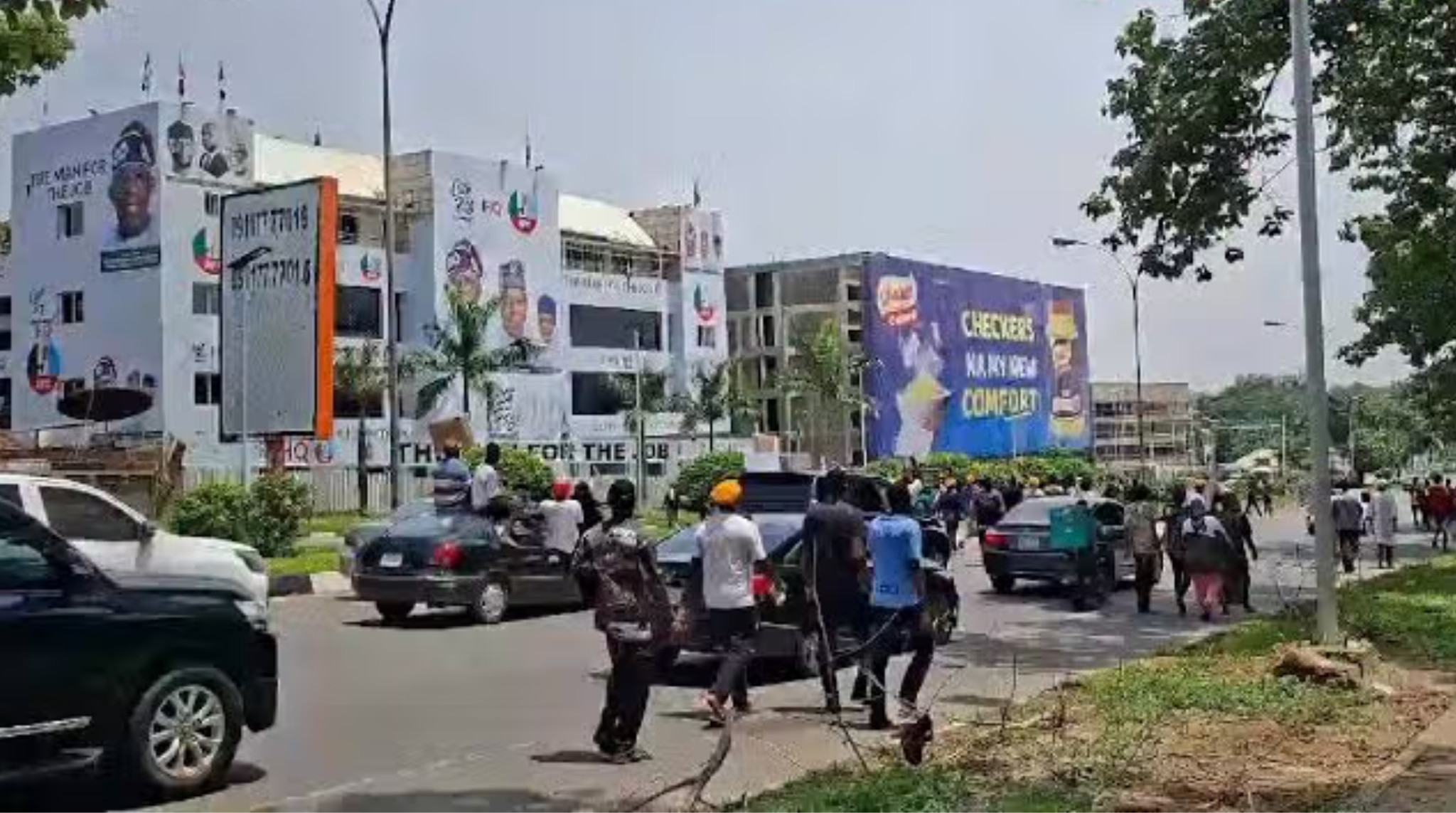 Group threatens legal action against protesters who occupied its Abuja headquarters