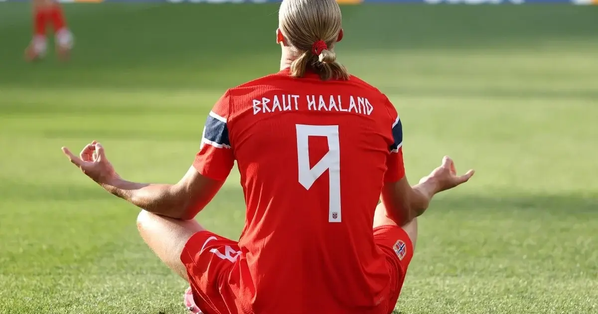 Haaland double powers Norway to World Cup win over Iraq