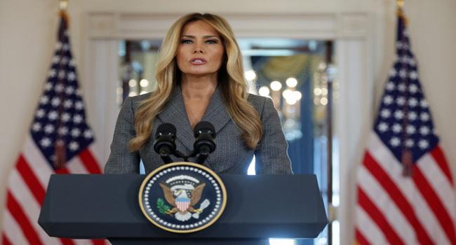 Melania Trump Denies Link To Epstein