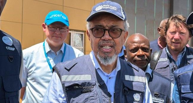 WHO Chief Visits Epicentre Of Ebola Outbreak In DR Congo